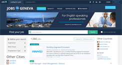 Desktop Screenshot of jobsingeneva.com