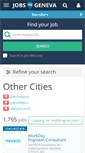 Mobile Screenshot of jobsingeneva.com